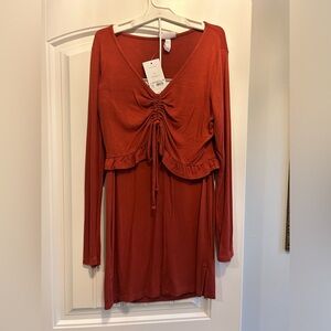 Maternity skirt and top